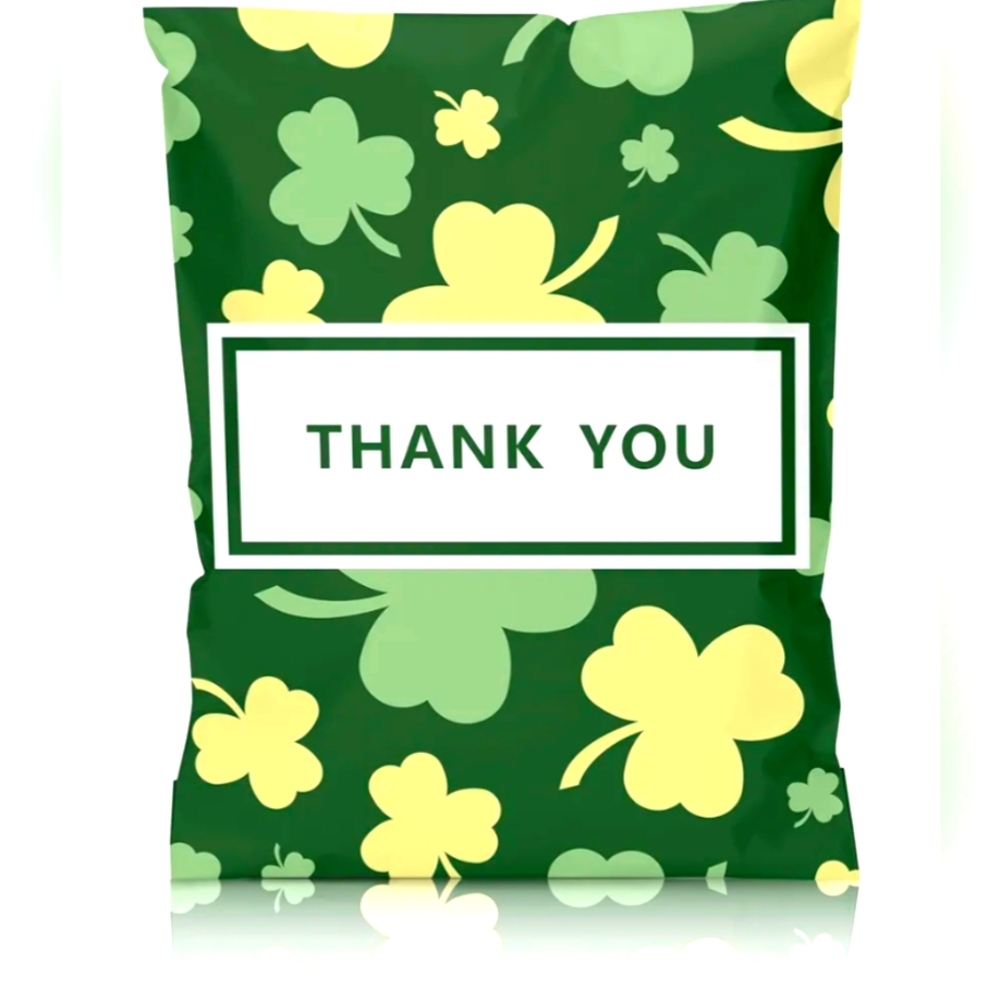 20 6X9 Poly Mailers St. Patrick's Day